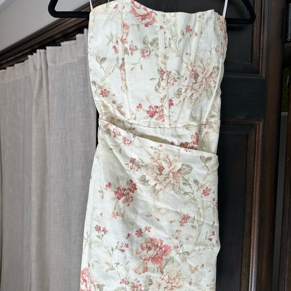 Nasturtium Dress V. Chapman- bridal shower, rehearsal dinner minidress - Picture 9 of 10